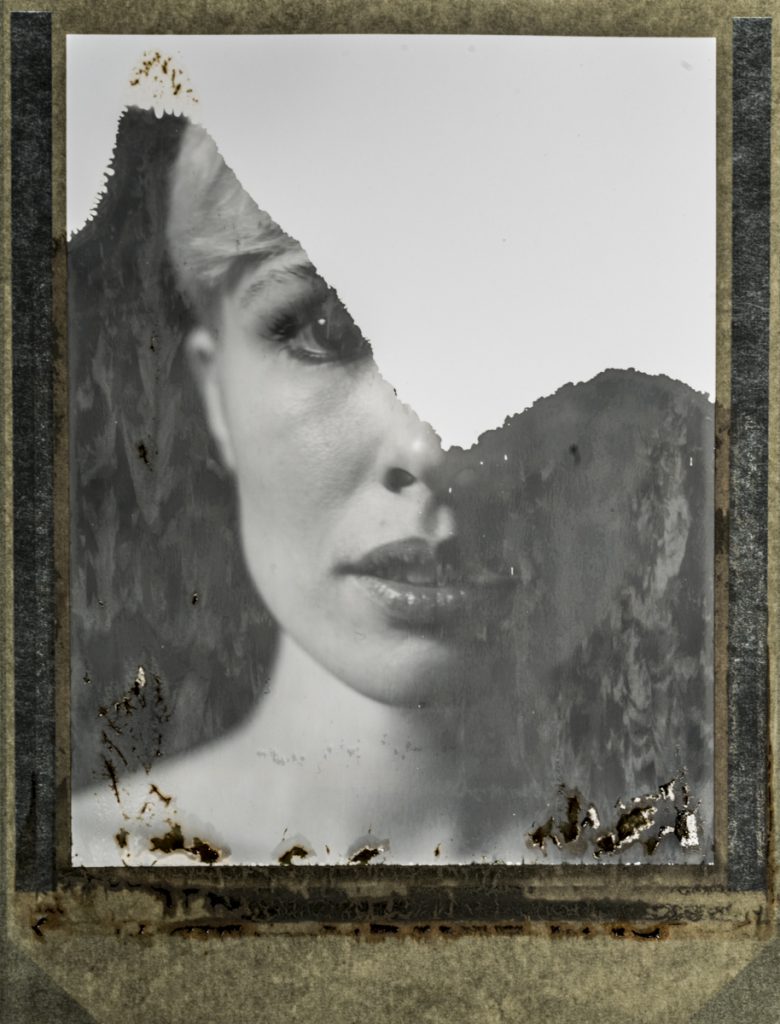 Marie #2, Polaroid 55, by Silvano Magnone